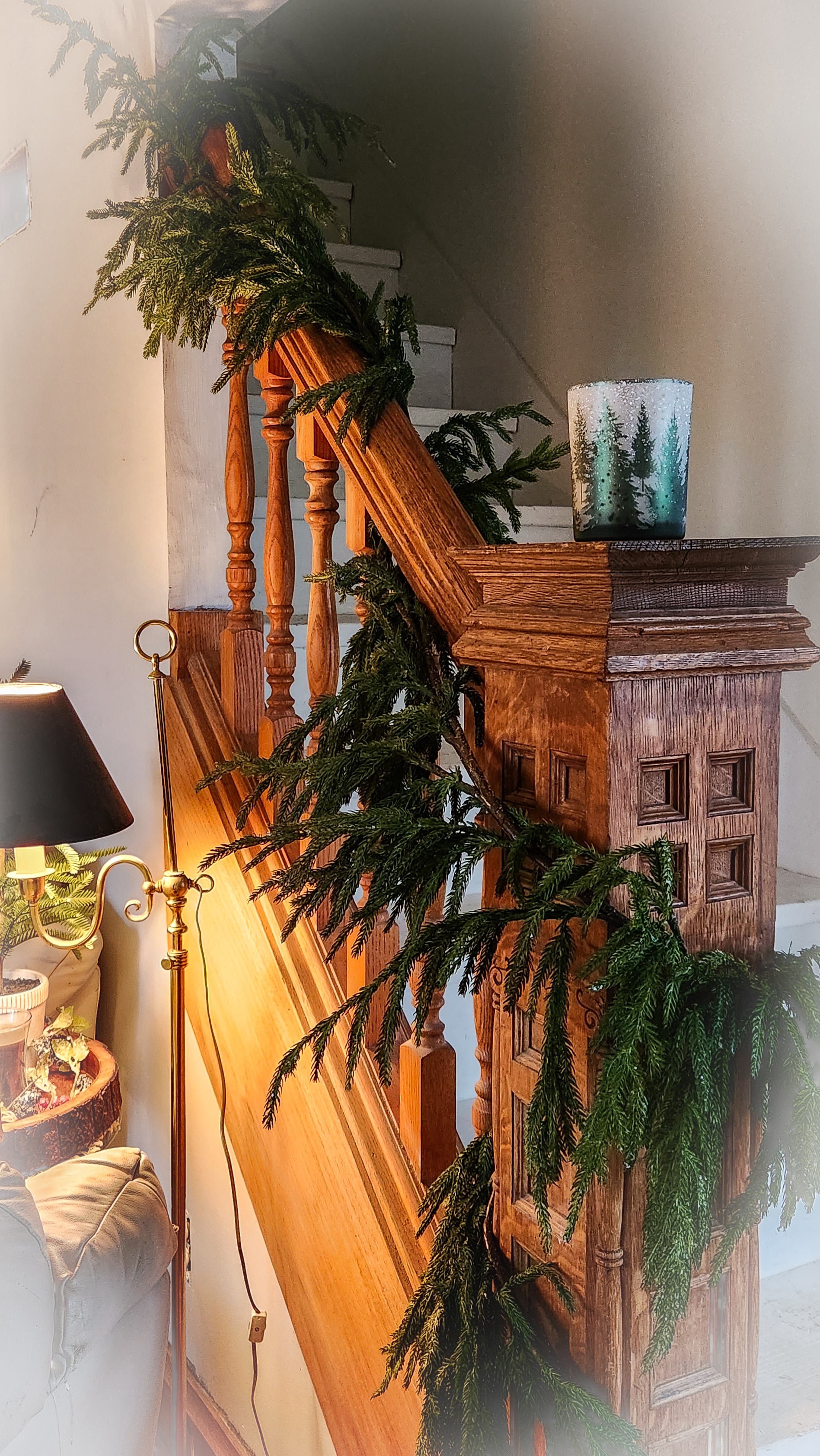 Missouri Christmas - staircase