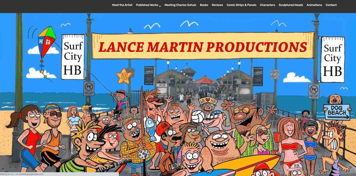 lancemartincomics.com